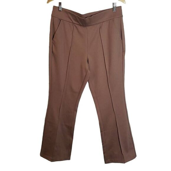 Isaac Mizrahi Brown Pants Medium Petite - Picture 1 of 12